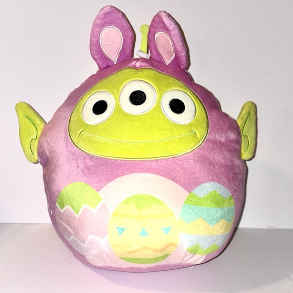Disney Other - 🆕 Disney Alien Squishmallow- Light Pink and Green